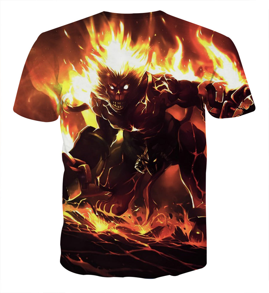 WOKONG 3D Full Printing T-SHIRT