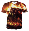 WOKONG 3D Full Printing T-SHIRT